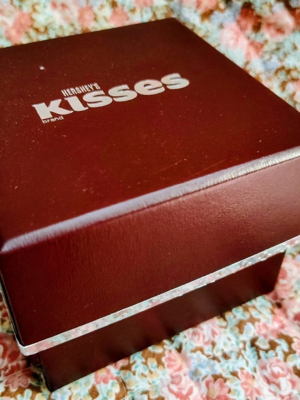 NWT NIB Hershey Kisses Silver Stainless Steel Watch MSRP 140